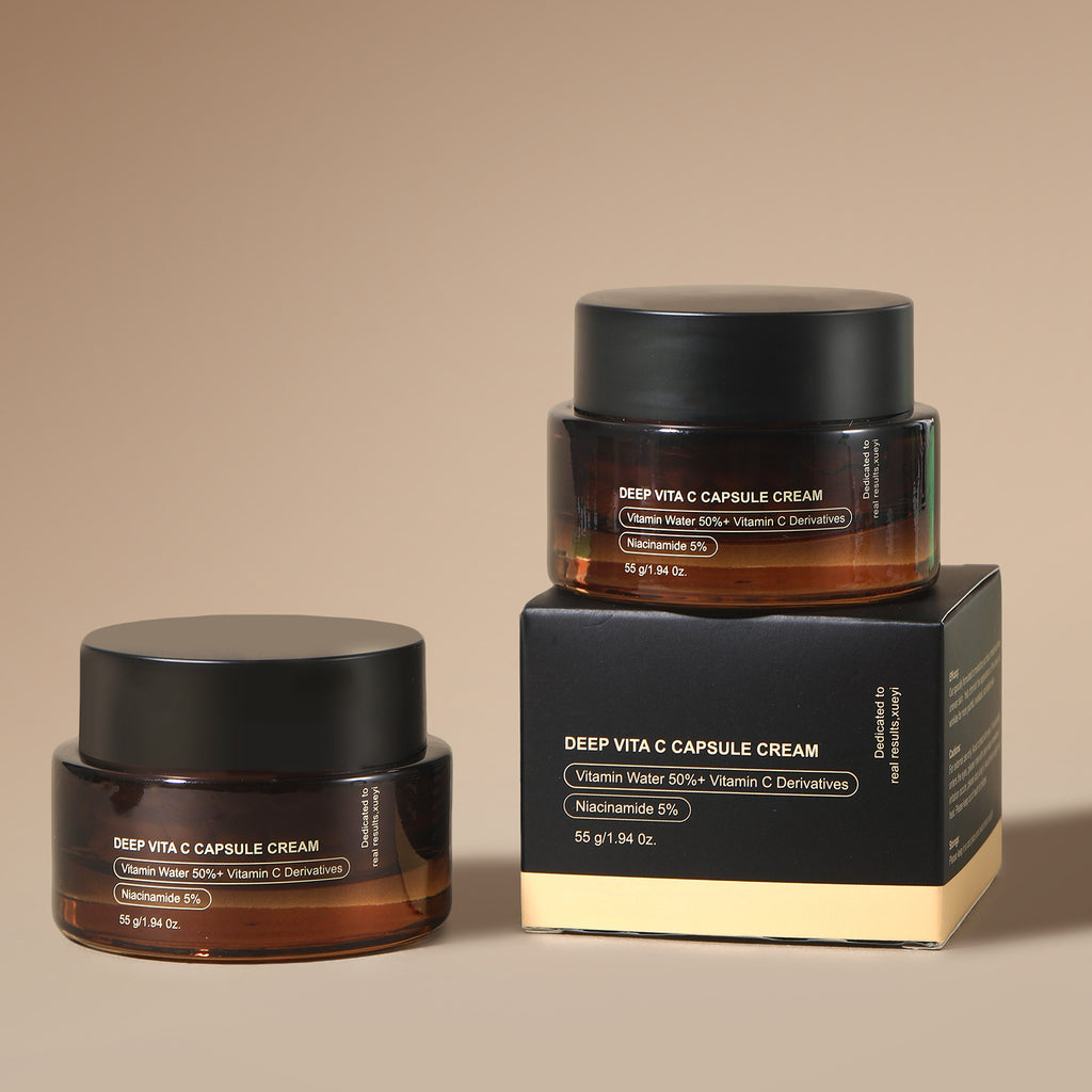 Deep Vita C Capsule Cream - Anti-Wrinkle Vitamin C Moisturizing Treatment
