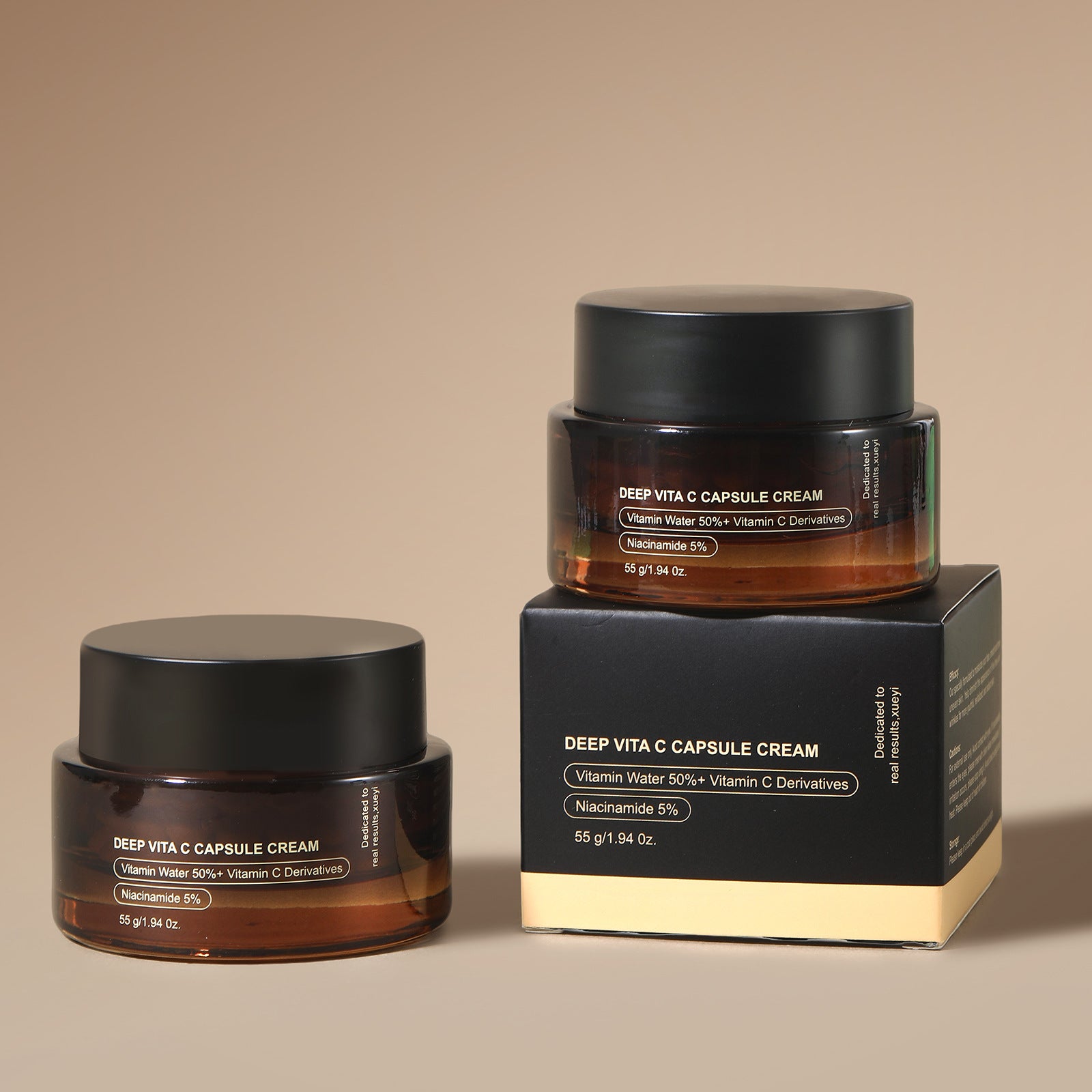 Deep Vita C Capsule Cream - Anti-Wrinkle Vitamin C Moisturizing Treatment