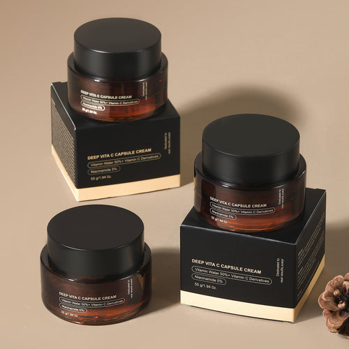 Deep Vita C Capsule Cream - Anti-Wrinkle Vitamin C Moisturizing Treatment